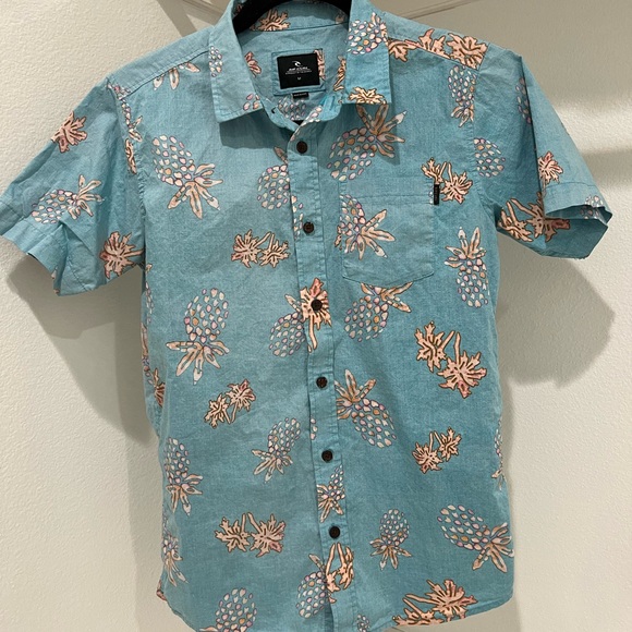 RIP CURL Boys surf shirt, Button-Down, Worn ONE Time, looks BRAND NEW!! - Picture 2 of 13